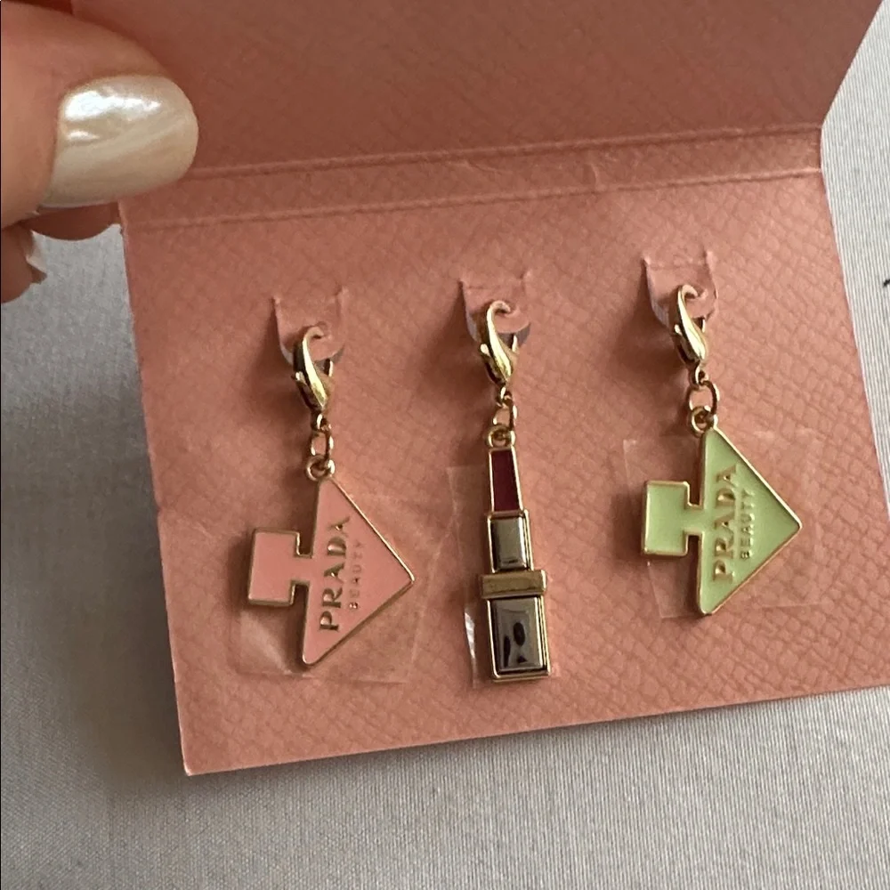 Prada beauty Pink and Mint Charm Trio